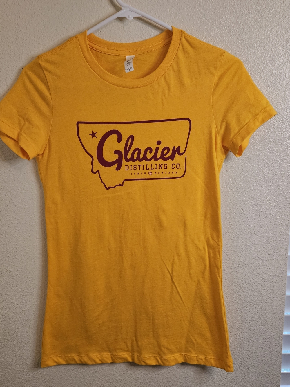 Women's Yellow Logo Tee